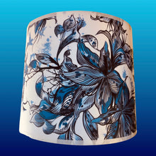 Charger l'image dans la galerie, AJ.TAMBOUR.22CMS.BLEU.FLORAL.COTON5