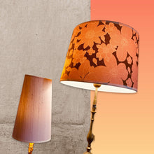 Charger l'image dans la galerie, Tambour 30/25 - Haut 20. Velours de coton. Cone élancé soie sauvage