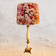 Charger l'image dans la galerie, AJ.TISSU.CERISIERS fleurs. Diamètre 30/25. H.23.