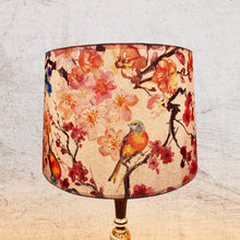 Charger l'image dans la galerie, AJ.TISSU.CERISIERS fleurs. Diamètre 30/25. H20.Allumé