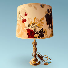 Charger l'image dans la galerie, Abat jour tambour 35 et 30 cms. Tissu floral. Coton