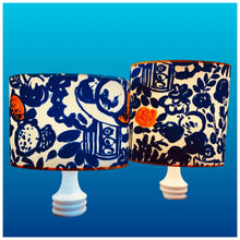 Charger l'image dans la galerie, OVAL30 Tissu années 80. Haut de 30 cms ou 22 cms. Allumés.