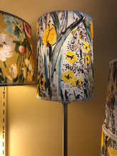 Charger l'image dans la galerie, Les pitchounes. Abat- jour cylindre. Contrecollé. Tissu Primavera de Lalie Design.