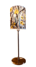 Charger l'image dans la galerie, Les pitchounes. Abat- jour cylindre. Contrecollé. Tissu Primavera de Lalie Design.