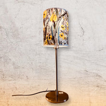 Charger l'image dans la galerie, Les pitchounes. Abat- jour cylindre. Contrecollé. Tissu Primavera de Lalie Design.