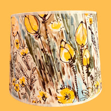 Charger l'image dans la galerie, Abat jour tambour 25 et 30 cms. Tissu Primavera de Lalie Design.