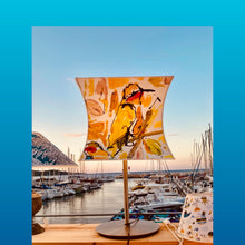 Charger l'image dans la galerie, Abat jour contrecollé carré décalé Pioupiou chanvre