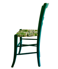 Charger l'image dans la galerie, Chaise vert mer simple. Profil fond transparent