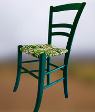 Charger l'image dans la galerie, Chaise vert mer simple.