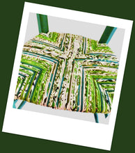 Charger l'image dans la galerie, Chaise vert mer simple. vignette