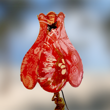 Charger l'image dans la galerie, Lampe statue bronze et abat jour. Bouquet. Abat jour