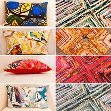 Charger l'image dans la galerie, Paillages en tissus et coussins assortis.