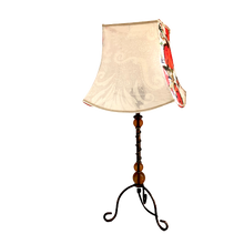 Charger l'image dans la galerie, Pagode carrée à festons bas. Coquelicots. Lale Design. Face Voile de coton