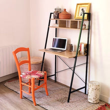 Charger l'image dans la galerie, Chaise originale orange vif. Collection Bougainvilliers de La Mue Créations.