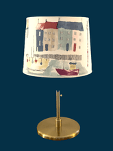 Charger l'image dans la galerie, Abat jour tambour de grande taille - Scènes de station balnéaire - sur pied