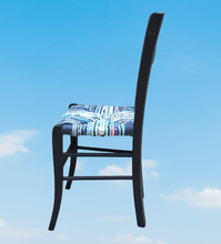 Charger l'image dans la galerie, Chaise simple marine. Paillage Mers. Profil