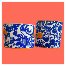 Charger l&#39;image dans la galerie, OVAL30 Tissu années 80. Haut de 30 cms ou 22 cms.
